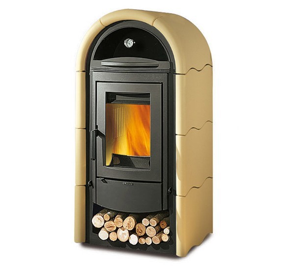 Дровяная печь La Nordica Stefany forno PЕ (бежевый)