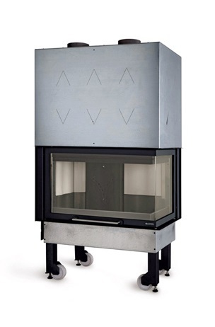 Угловая правая дровяная топка La Nordica Monoblocco 800 Angolo DX