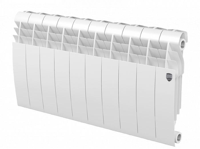 Биметаллический радиатор Royal Thermo Biliner 350 VD 10 секц. Bianco Traffico