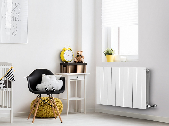 Биметаллический радиатор Royal Thermo Pianoforte 500 VDR80 10 секц. Bianco Traffico