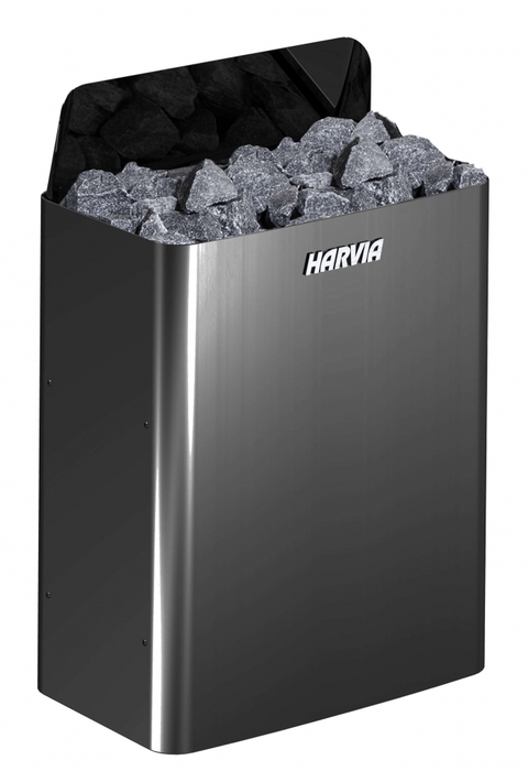 Электрическая печь 9 кВт HARVIA Wall SW90E Black Steel без пульта