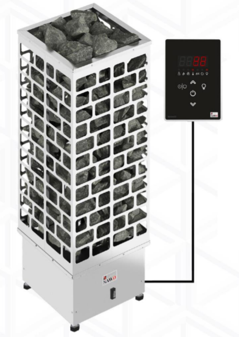 Электрическая печь 7 кВт SAWO CUB3-75Ni2-P
