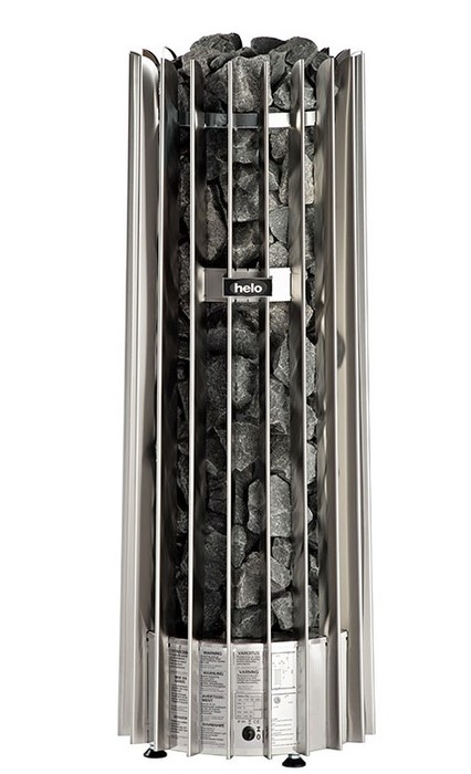 Электрическая печь 11 кВт Helo ROCHER 10,5 Pure 2.0 (10,5 кВт, п/у Pure 2.0 в комплекте, цвет хром)