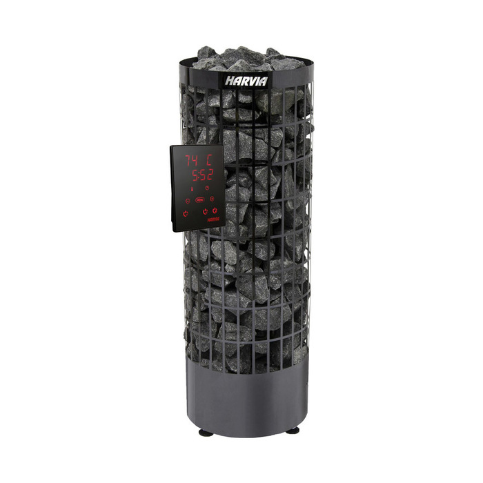 Электрическая печь HARVIA Cilindro PC70XE черная