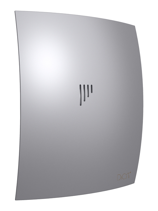 Вытяжка для ванной диаметр 125 мм DiCiTi Breeze 5C gray metal