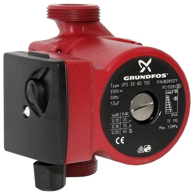 Циркуляционный насос Grundfos UPS25-60 130 1x230V 50Hz 9H