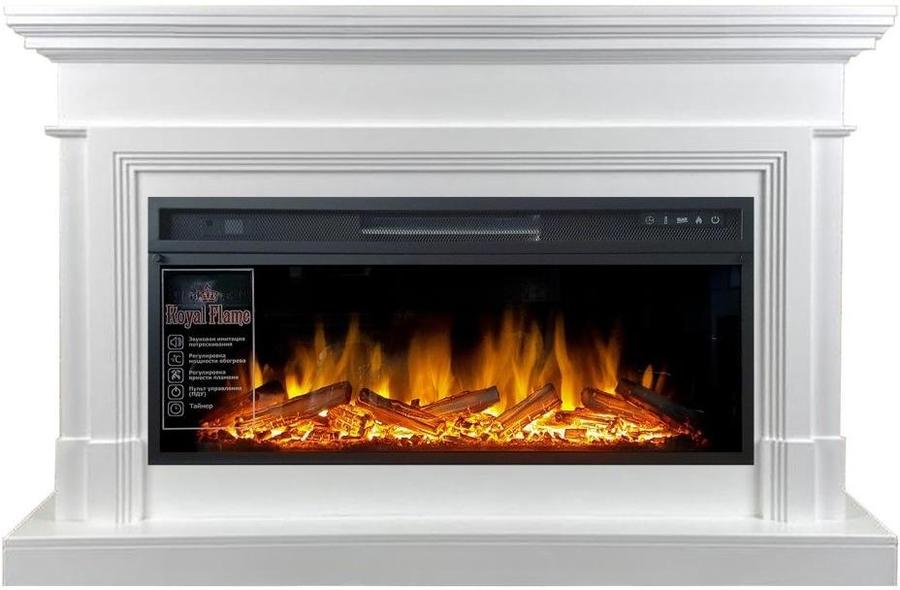 Линейный электрокамин Royal Flame Coventry с очагом Vision 42