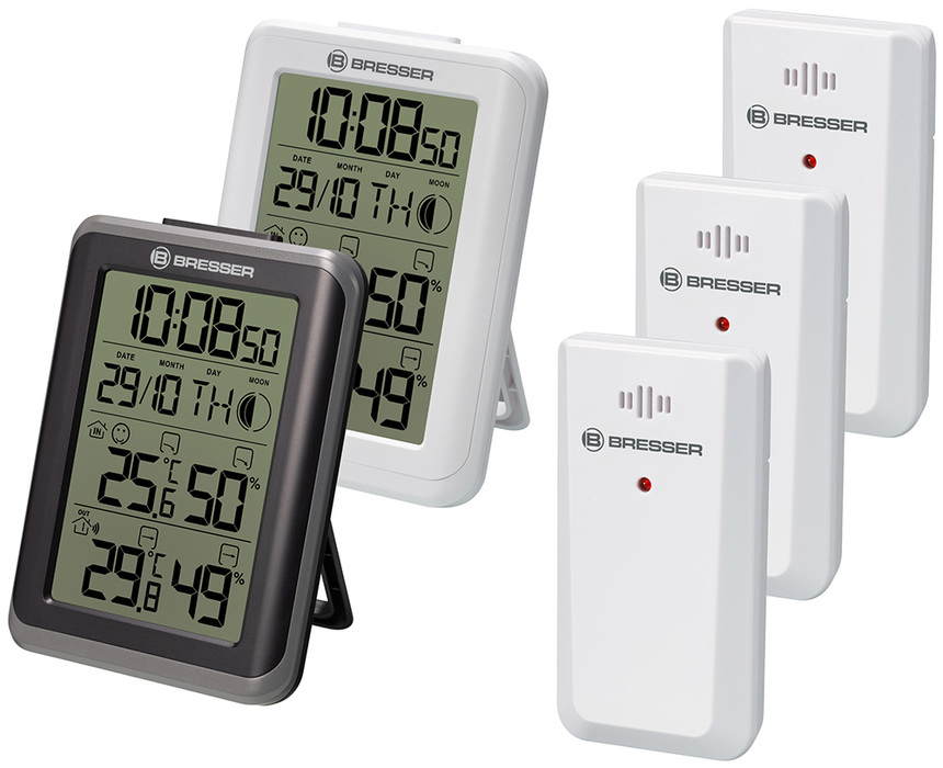 Барометр Bresser Clima Temp IO Jumbo (2 шт.)