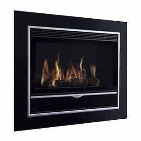 Встраиваемый газовый камин Karma ELEGANCE 77 EXCLUSIVE Glass line 100 PB