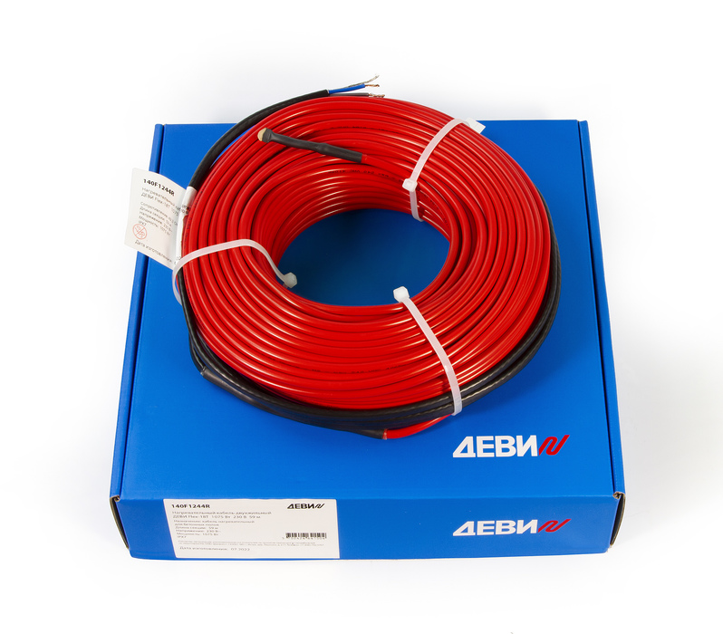 Антиобледенение ДЕВИ Flex-18T 1075 Вт 59 м