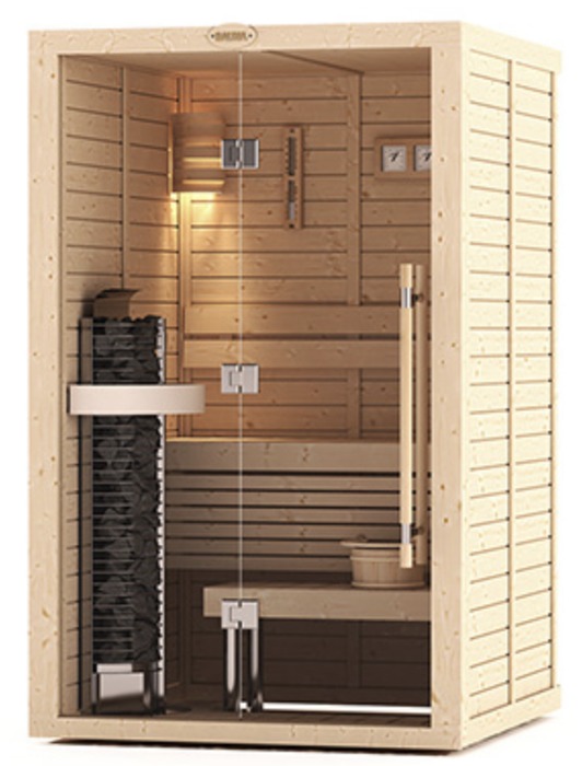 Комбинированная сауна SAWO 1414RS-WD-G / 1414LS-WD-G