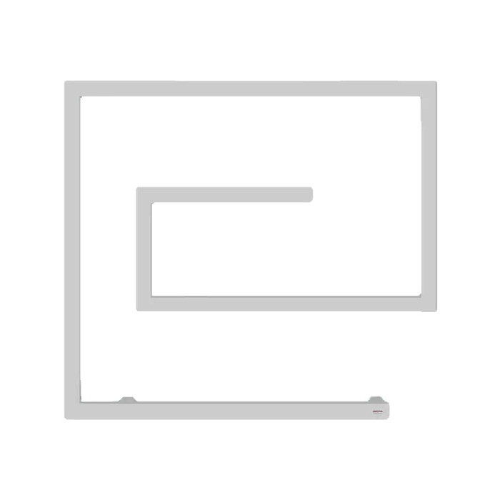 Водяной полотенцесушитель шириной 510 - 600 мм Grota Letto 660х600х75