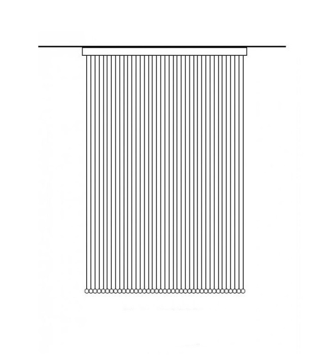 Перегородка CARIITTI Pirta Led 1.6 Flat