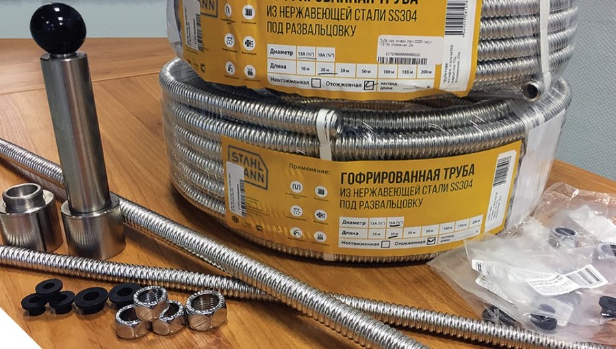 20 мм Stahlmann Труба SS304 18А, отожженная, 20м