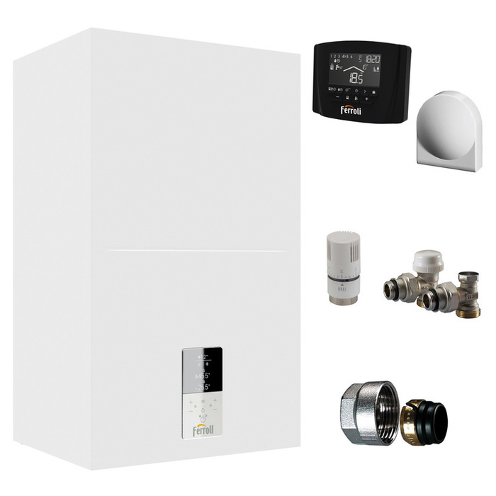 Настенный газовый котел Ferroli BLUEHELIX HITECH RRT 28 H (RU)