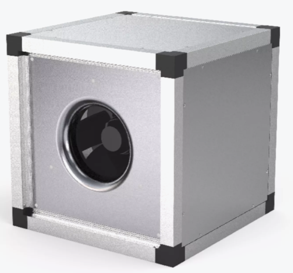 Прямоугольный канальный вентилятор Systemair MUB 042 500EV sileo Multibox