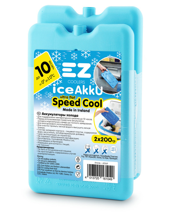Аксессуар для автохолодильников EZ Ice Akku 2*200g