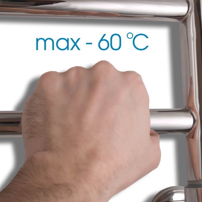 Электрический полотенцесушитель Energy ERGO2 850x500 RAL 9003 белый матовый
