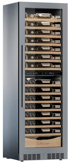 Встраиваемый винный шкаф 101-200 бутылок MEYVEL MV110-KST2 (Slim)