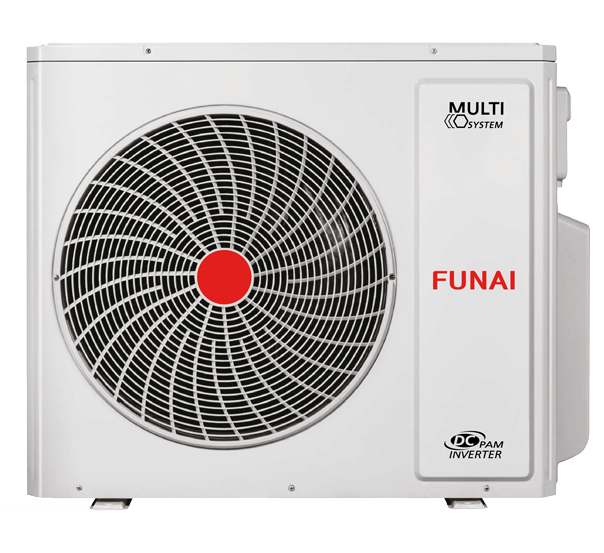 Внешний блок мульти сплит-системы на 4 комнаты Funai Kirigami Free match RAM-I-4KG80HP.01/U