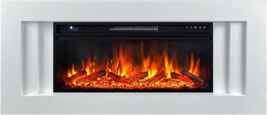 Линейный электрокамин Royal Flame Line с очагом Vision 42 LOG LED