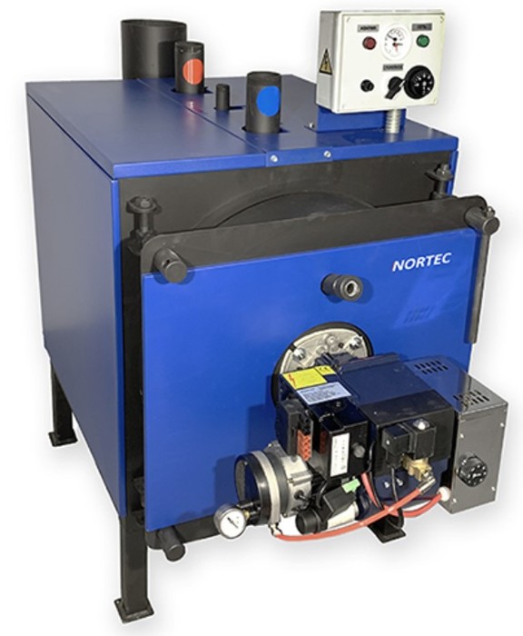 На отработанном масле NORTEC B50
