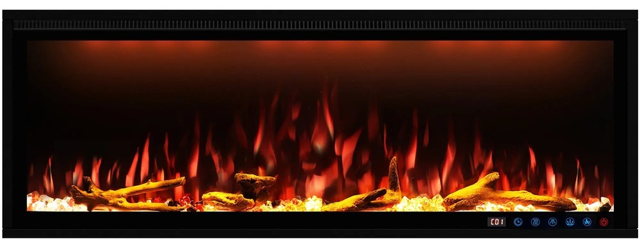 Широкий очаг 2D Elekam Breeze 50