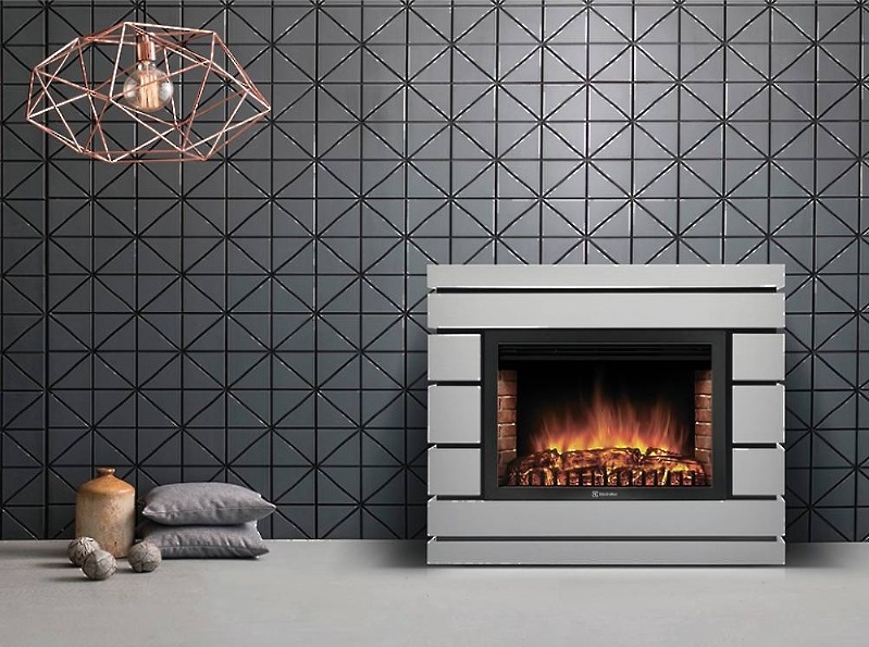 Широкий портал Firelight Moderno 25 шпон белый дуб