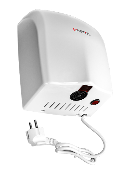 Пластиковая сушилка для рук MEYVEL MH2-1400P1 (White)