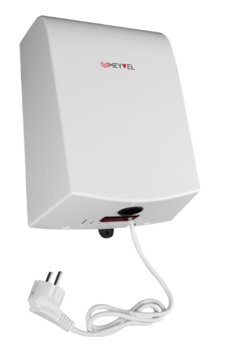 Пластиковая сушилка для рук MEYVEL MH4-1000P1 (White)
