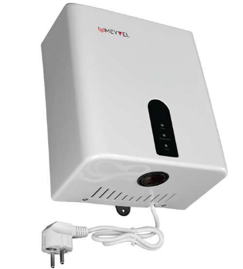 Пластиковая сушилка для рук MEYVEL MH3-1200P4 (White)