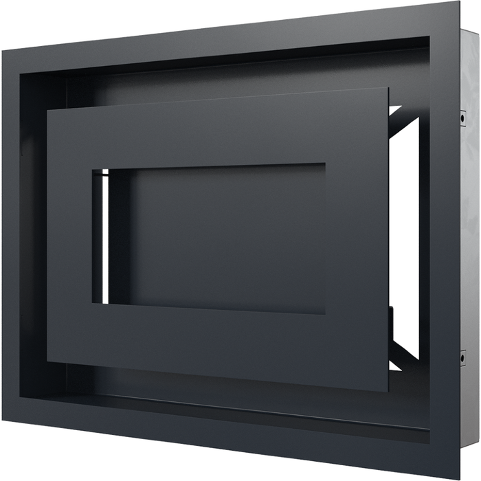 Вентиляционная решетка Kratki WIND Графитовая 22х30