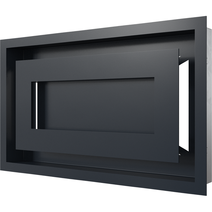 Вентиляционная решетка Kratki WIND Графитовая 22х37