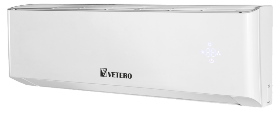 Настенный тепловой насос мощностью 30 м2 - 3.5 кВт VETERO Diletto V-S12DHPAC