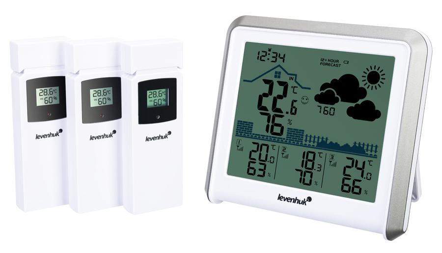 Цифровая метеостанция Levenhuk Wezzer PLUS LP50