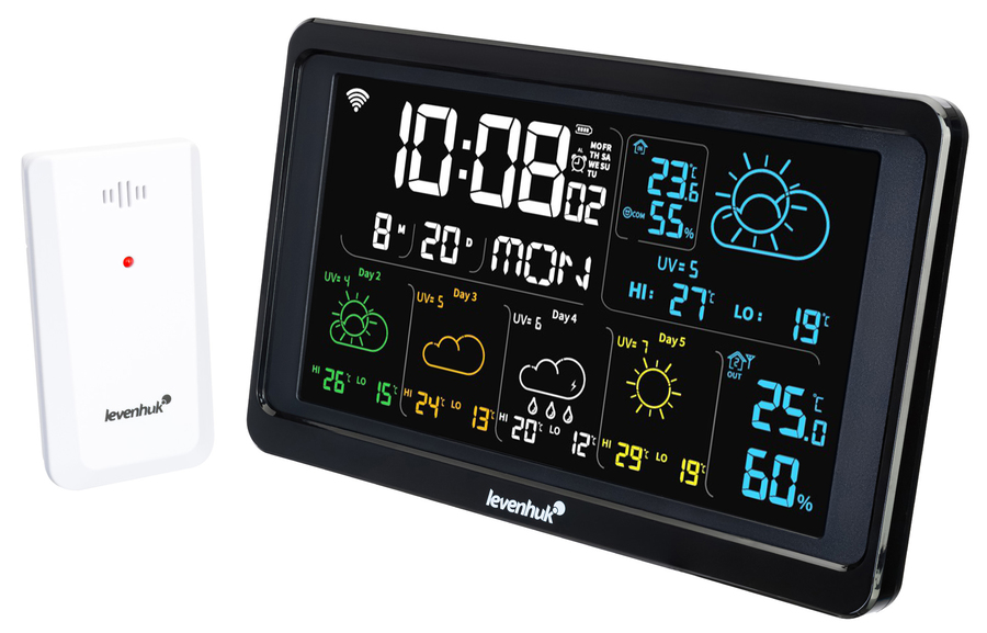 Цифровая метеостанция Levenhuk Wezzer PLUS LP80