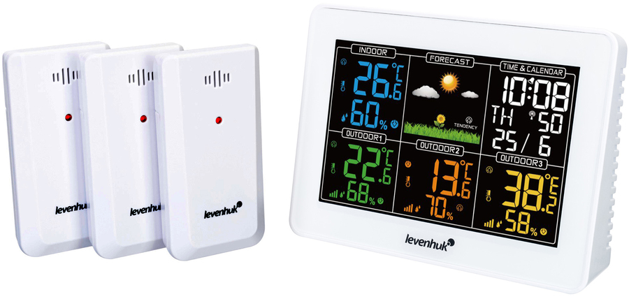 Цифровая метеостанция Levenhuk Wezzer PLUS LP60