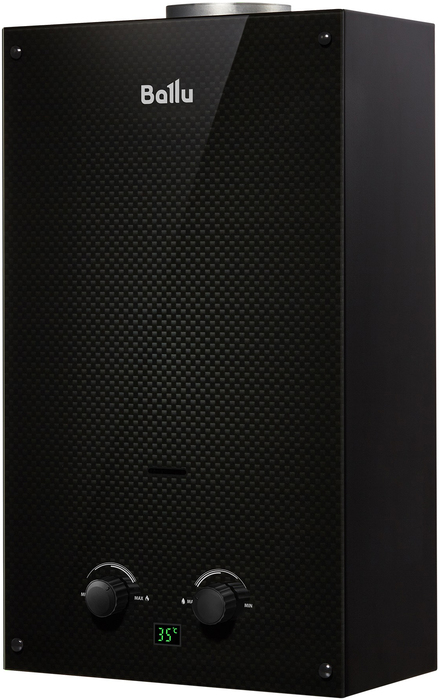 Газовый проточный водонагреватель Ballu GWH 10 Fiery Glass Carbon