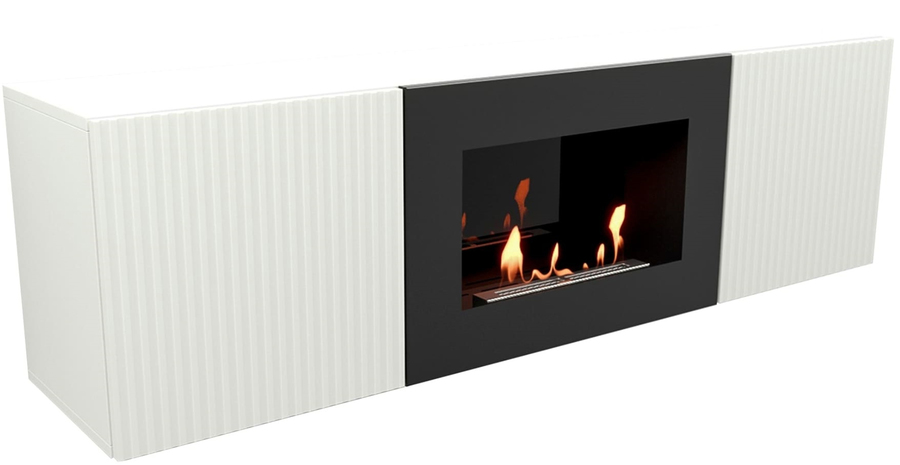 Напольный биокамин Firelight BFP/P-1400L белая