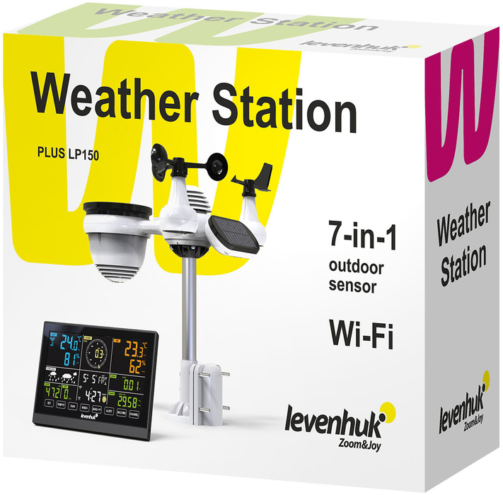 Цифровая метеостанция Levenhuk Wezzer PLUS LP150