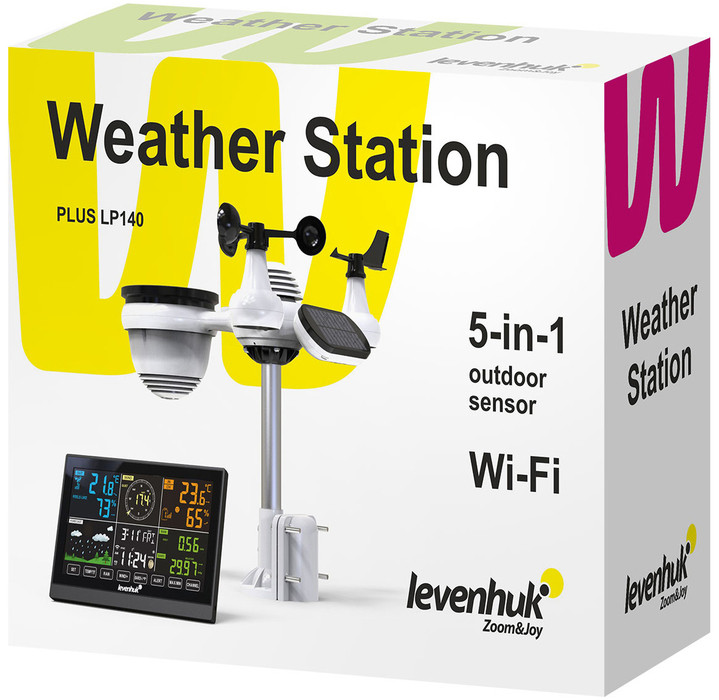 Цифровая метеостанция Levenhuk Wezzer PLUS LP140