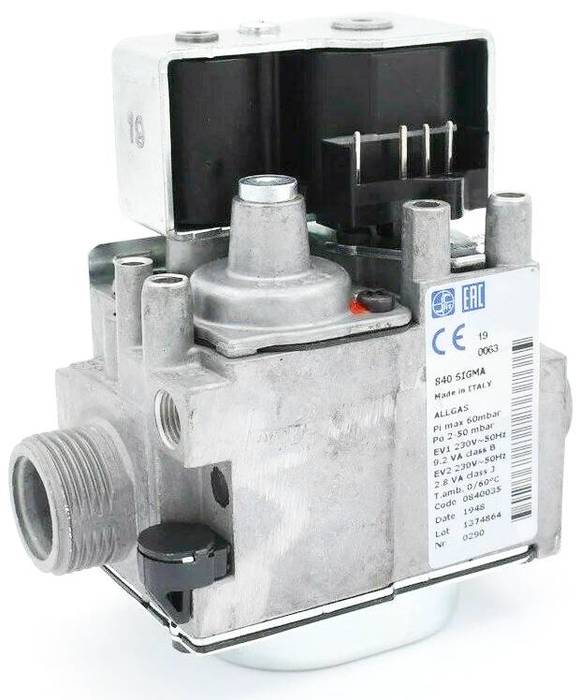 Газовый клапан Fondital RTFS - RTN E - RTN PVE