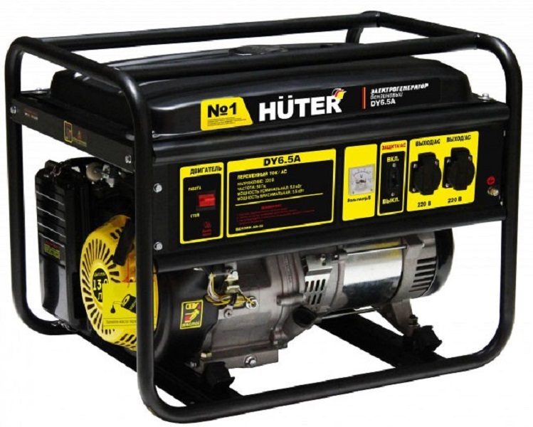 Бензиновый генератор Huter DY6.5A