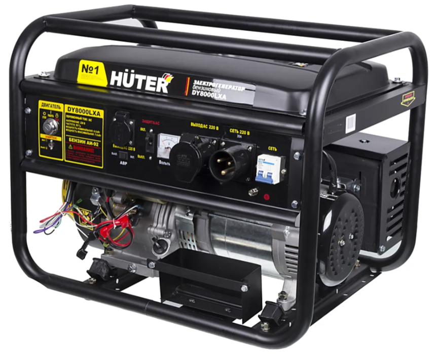 Бензиновый генератор Huter DY8000LXA (с АВР)