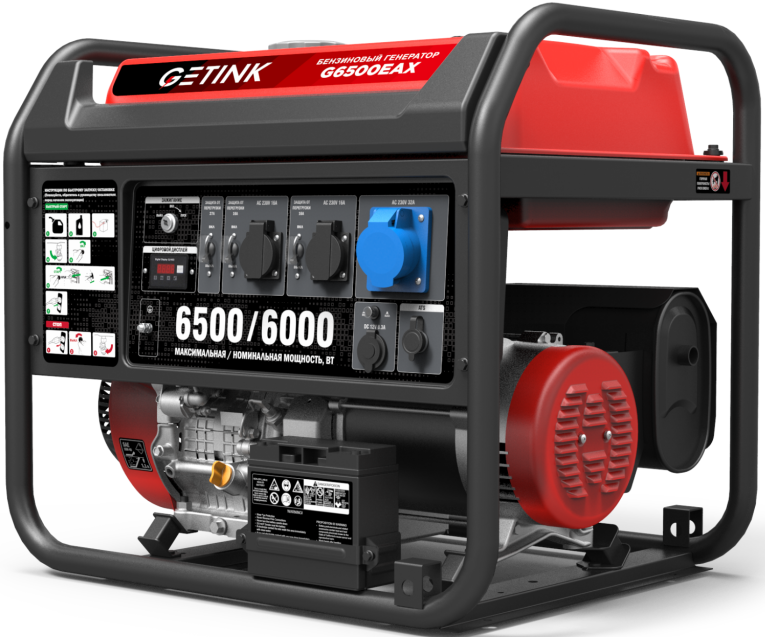Бензиновый генератор SUNREKA G6500EAX