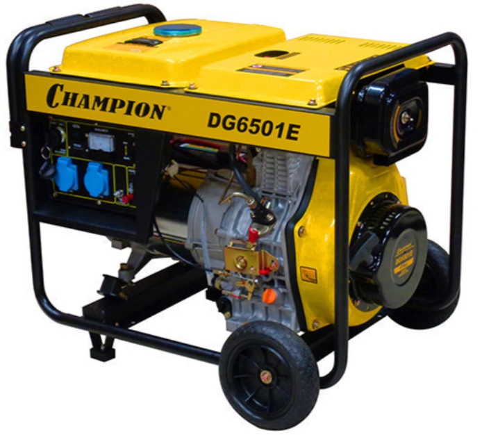 Дизельный генератор CHAMPION DG6501E