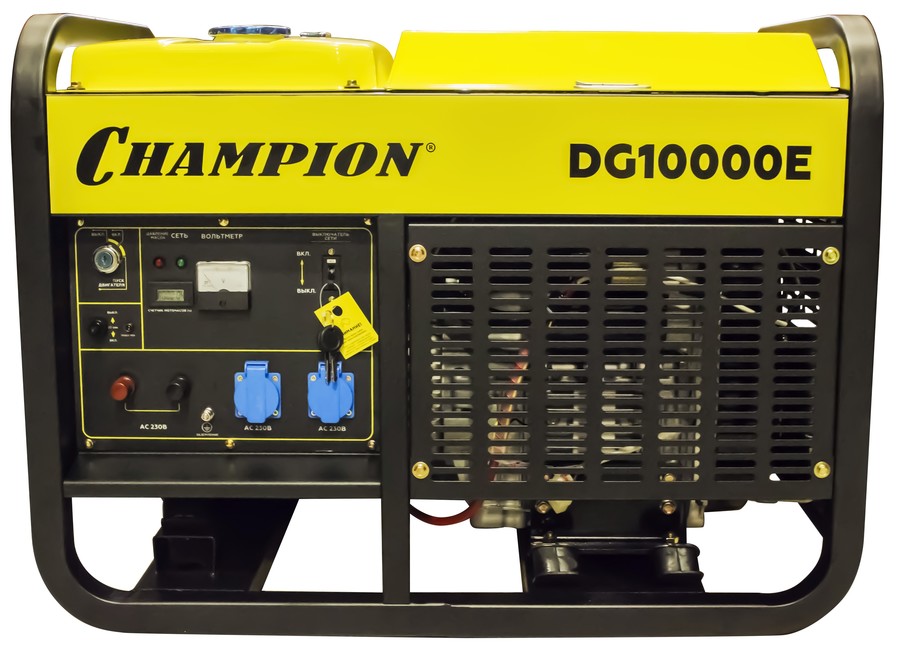 Дизельный генератор CHAMPION DG10000E