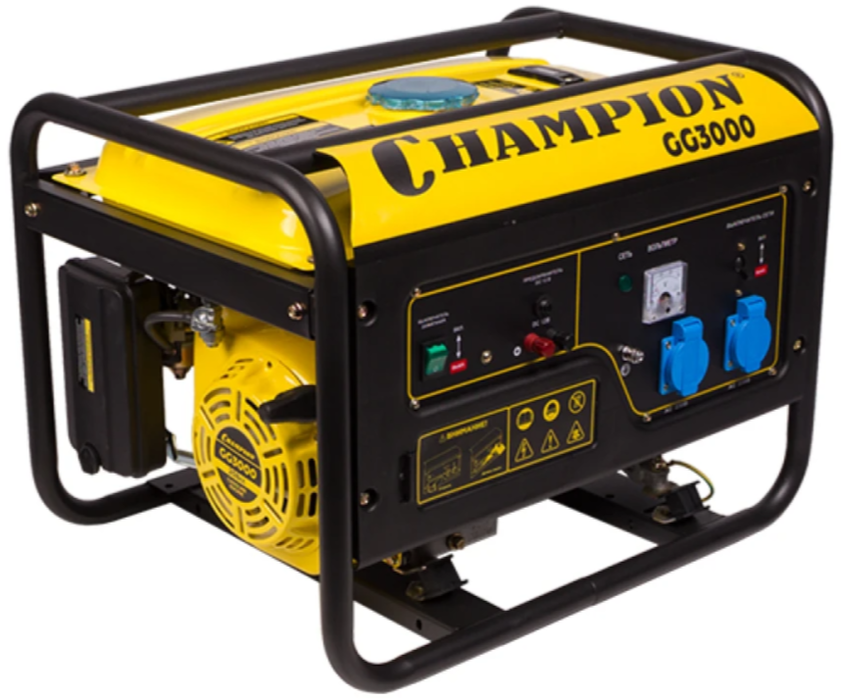 Бензиновый генератор CHAMPION GG 3000