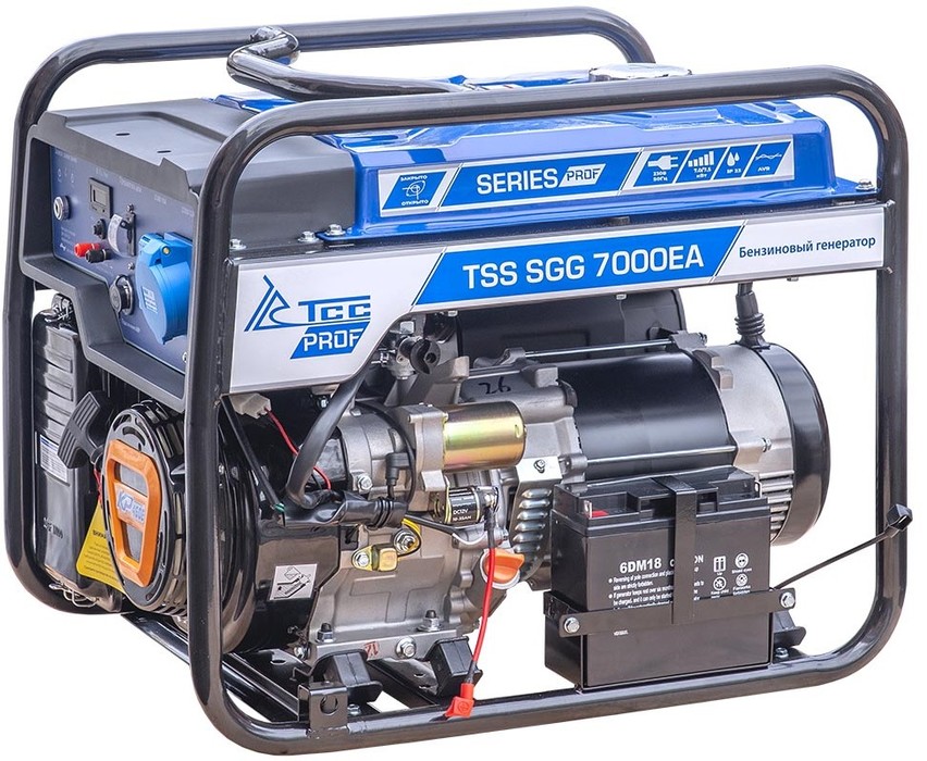 Бензиновый генератор ТСС SGG 7000 EA