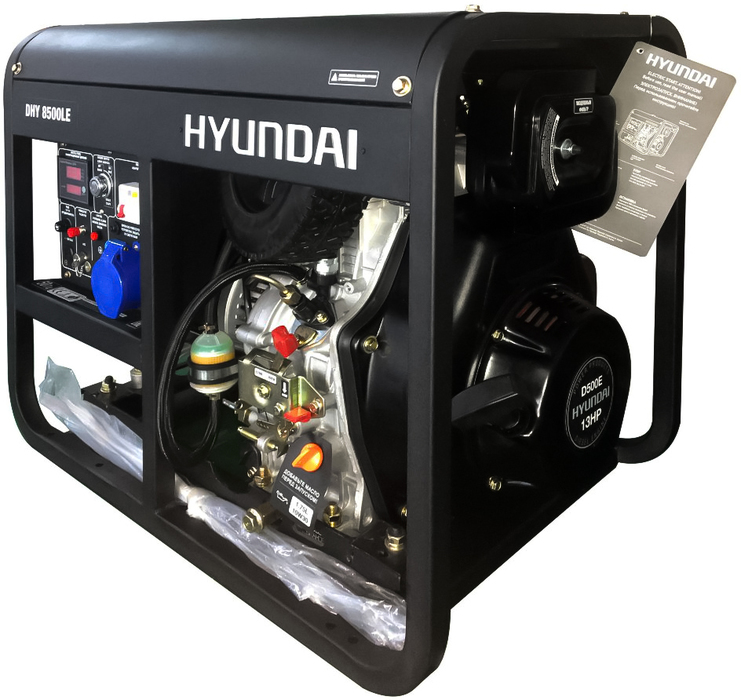 Дизельный генератор Hyundai DHY 8500LE